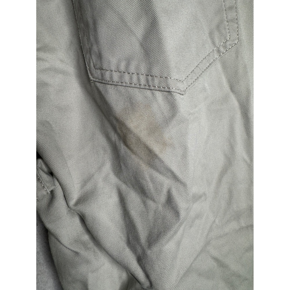 Calvin Klein Jeans Mens Easy Fit Khaki Tan Straight Leg Pants MPLT171C 34x31 - Picture 10 of 16
